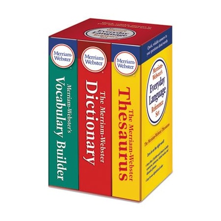 Advantus MerriamWeb, Everyday Language Reference Set, Dictionary, Thesaurus, Vocabulary Builder 3328